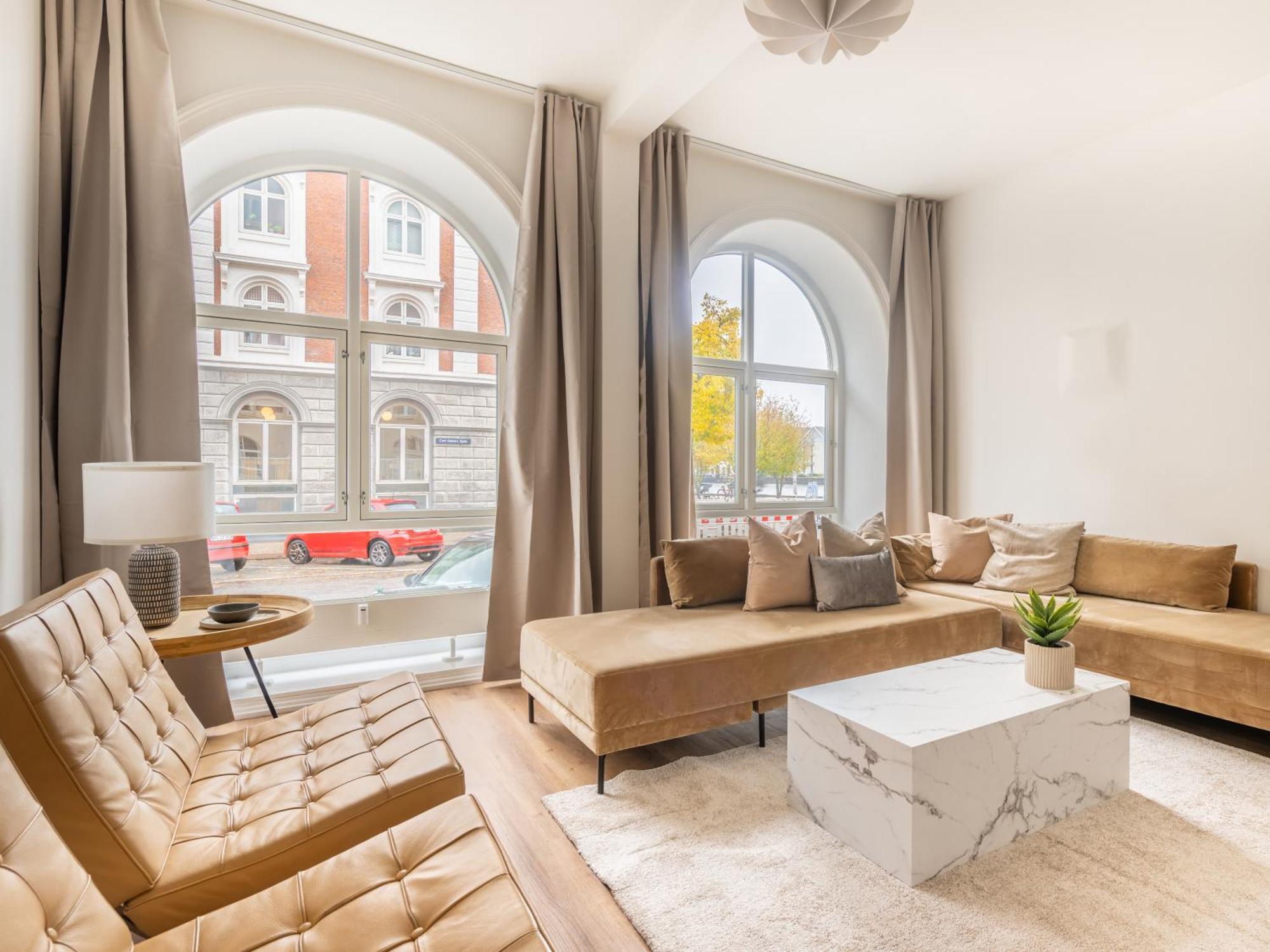 Sanders Noble - Fantastic 4-Bdr Apt In The Capital København Eksteriør billede