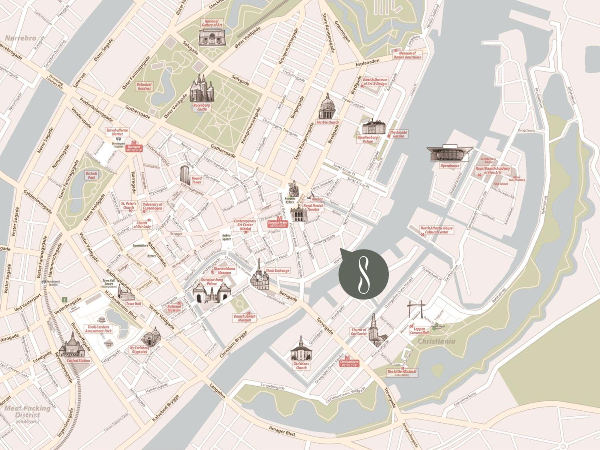 Sanders Noble - Fantastic 4-Bdr Apt In The Capital København Eksteriør billede